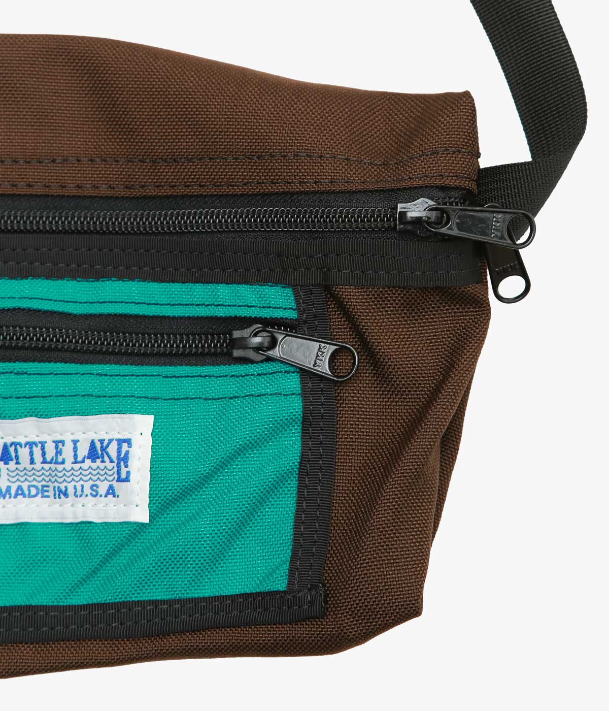 BATTLE LAKE ''CLARRISA FUNNY(PACK CLOTH)'' (BROWN/TURQUOISE)
