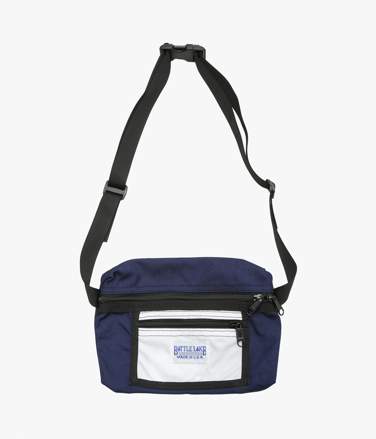 BATTLE LAKE ''CLARRISA FUNNY(PACK CLOTH)'' (NAVY/WHITE)