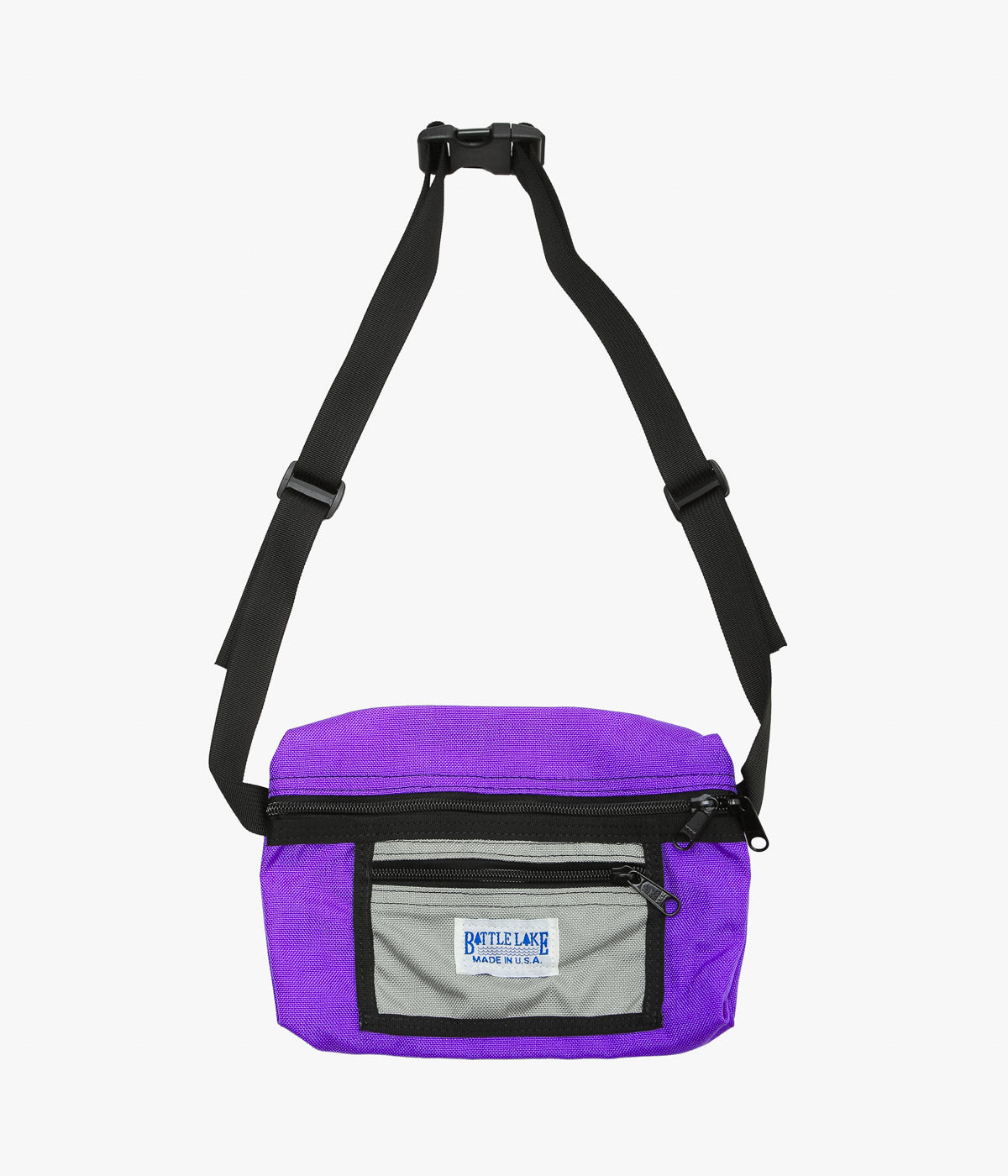 BATTLE LAKE ''CLARRISA FUNNY(PACK CLOTH)'' (PURPLE/SILVER)