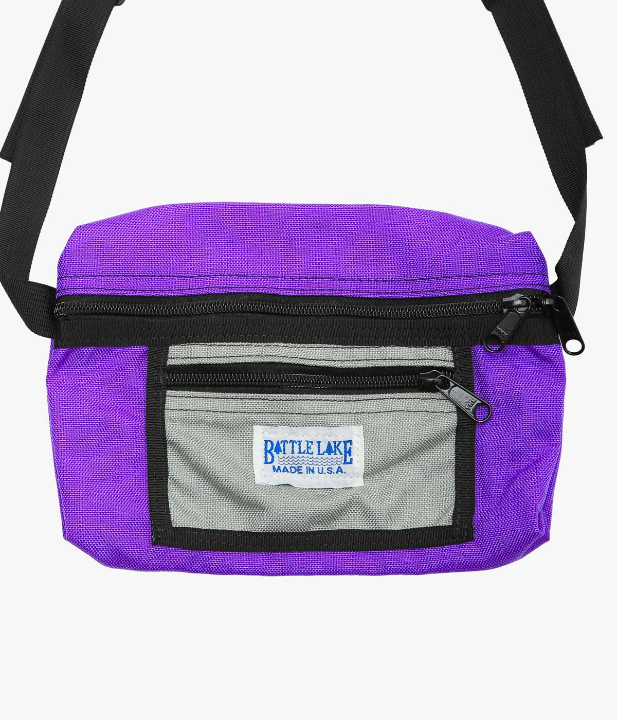 BATTLE LAKE ''CLARRISA FUNNY(PACK CLOTH)'' (PURPLE/SILVER)