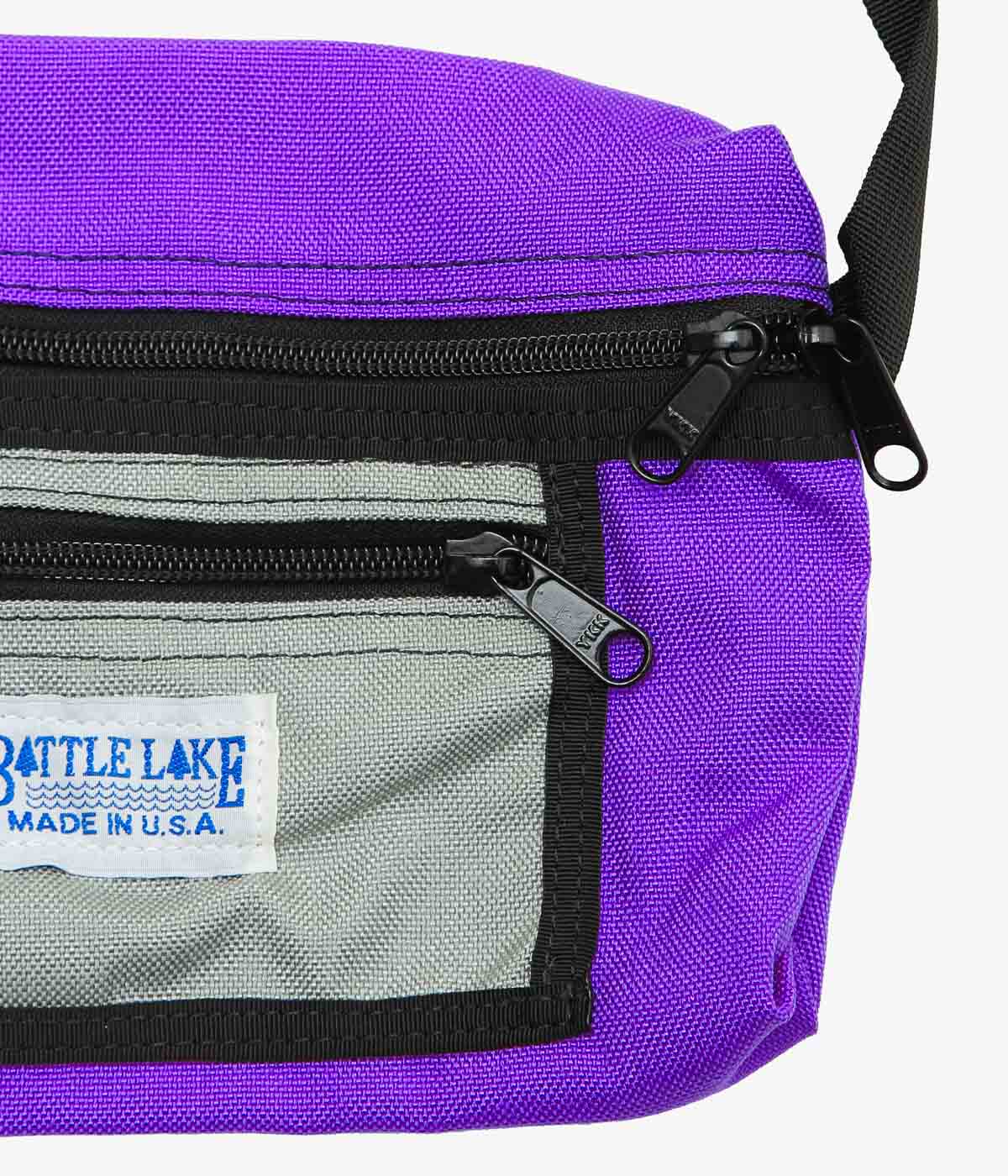 BATTLE LAKE ''CLARRISA FUNNY(PACK CLOTH)'' (PURPLE/SILVER)