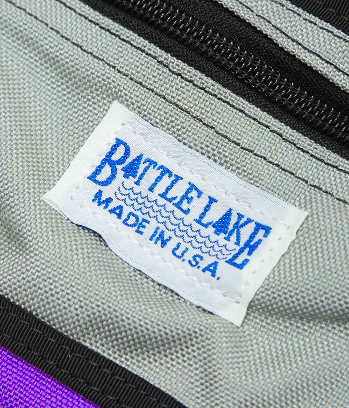 BATTLE LAKE ''CLARRISA FUNNY(PACK CLOTH)'' (PURPLE/SILVER)