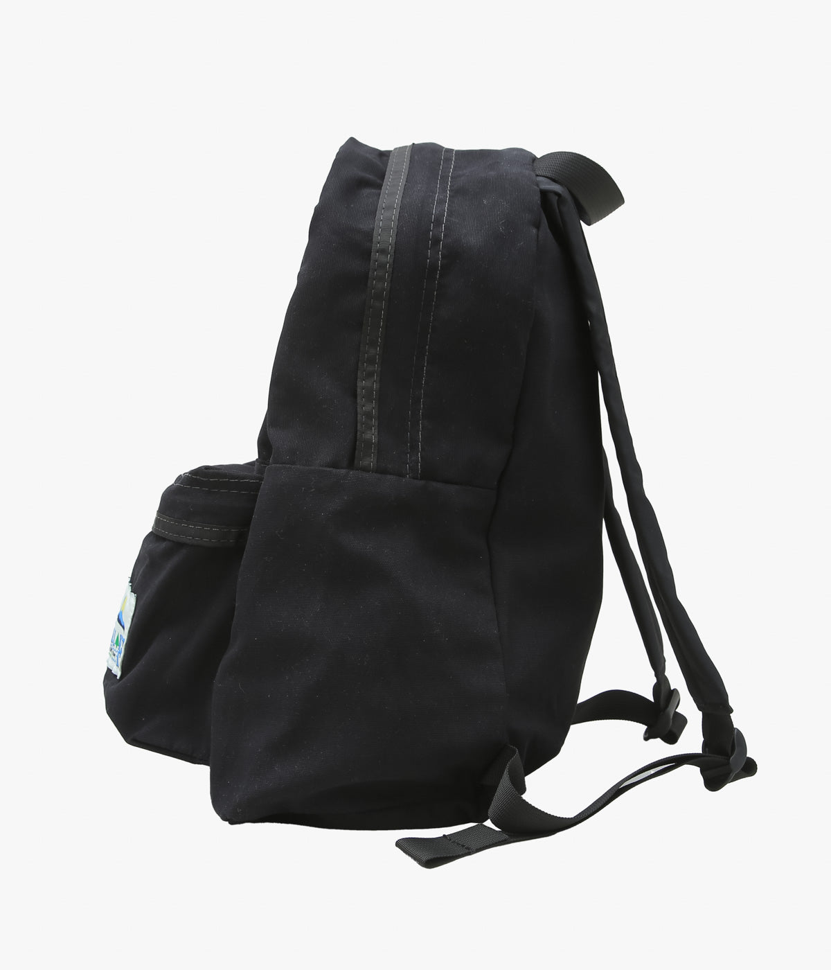 BATTLE LAKE ''RAINBOW DAYPACK(CANVAS)'' (BLACK)