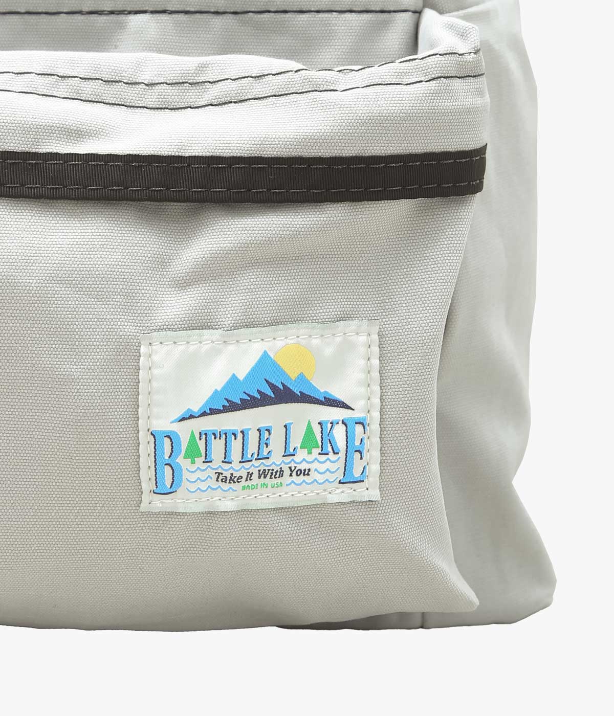 BATTLE LAKE ''RAINBOW DAYPACK(CANVAS)'' (CLOUD)