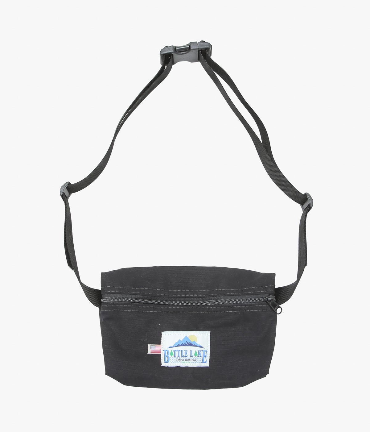 BATTLE LAKE ''RAINBOW FUNNY(CANVAS)'' (BLACK)