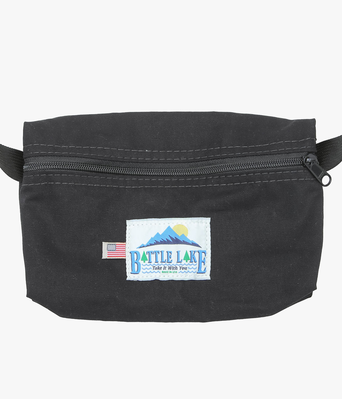 BATTLE LAKE ''RAINBOW FUNNY(CANVAS)'' (BLACK)