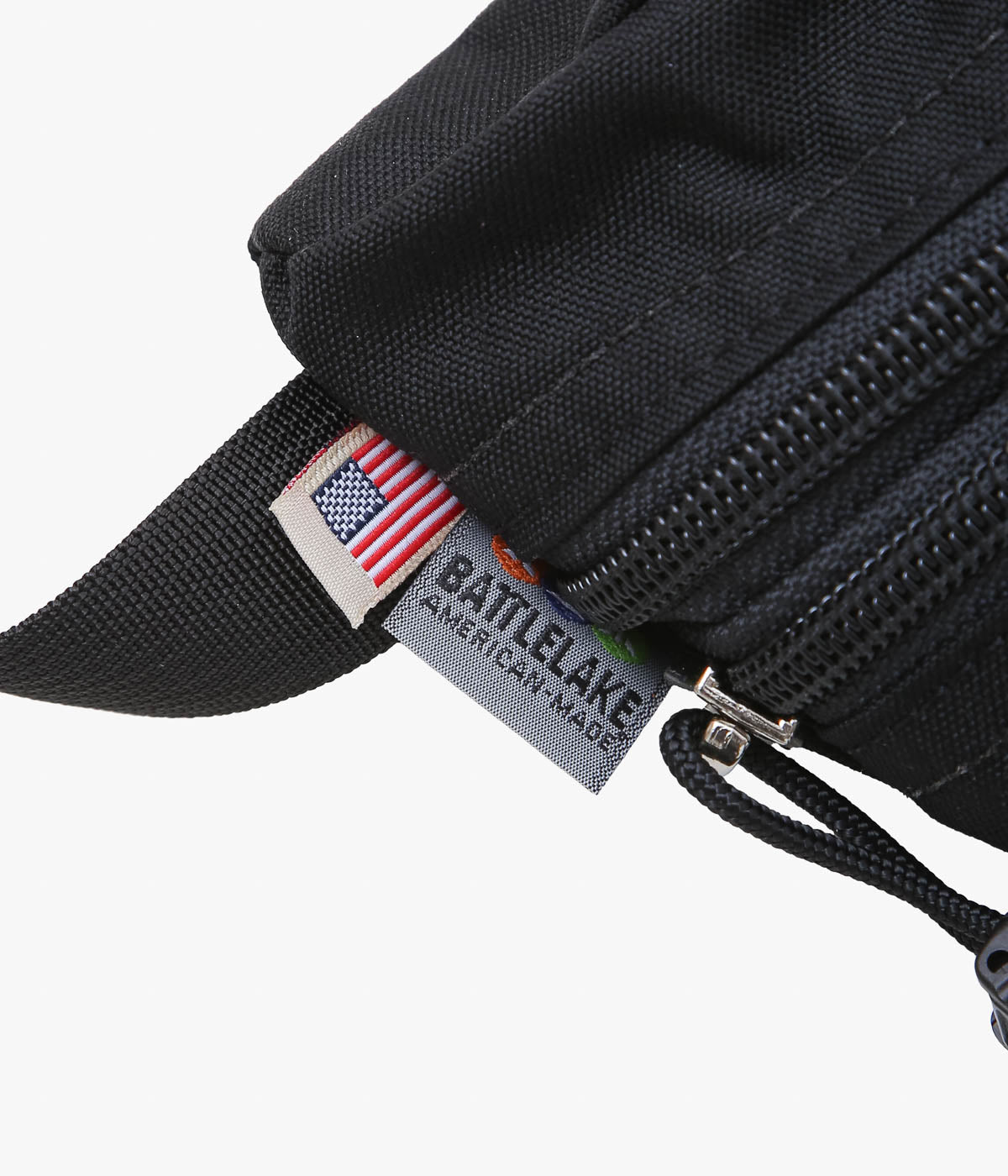 BATTLE LAKE ''WAIST POUCH(CORDURA)'' (RAVEN)