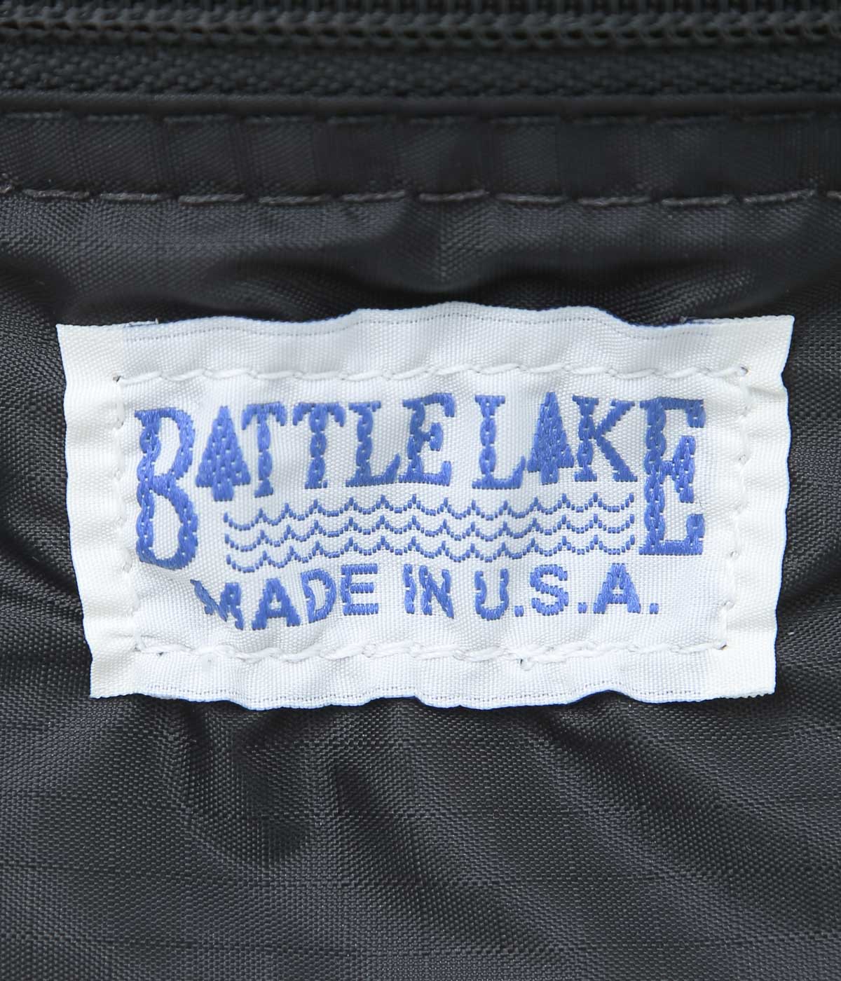 BATTLE LAKE ''WAIST POUCH(RIPSTOP)'' (BLACK)