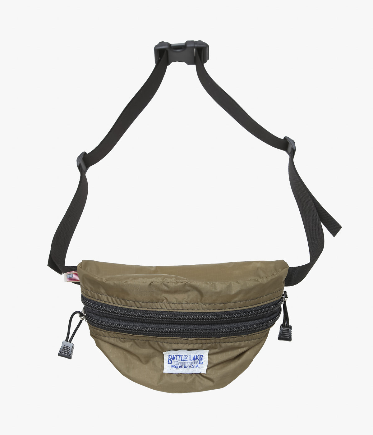 BATTLE LAKE ''WAIST POUCH(RIPSTOP)'' (COYOTE)