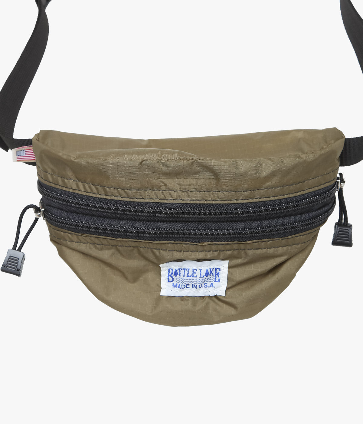 BATTLE LAKE ''WAIST POUCH(RIPSTOP)'' (COYOTE)