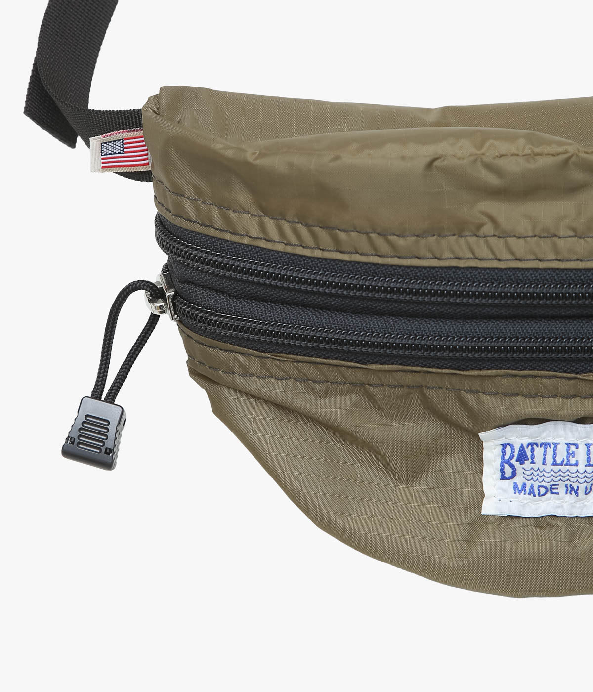 BATTLE LAKE ''WAIST POUCH(RIPSTOP)'' (COYOTE)