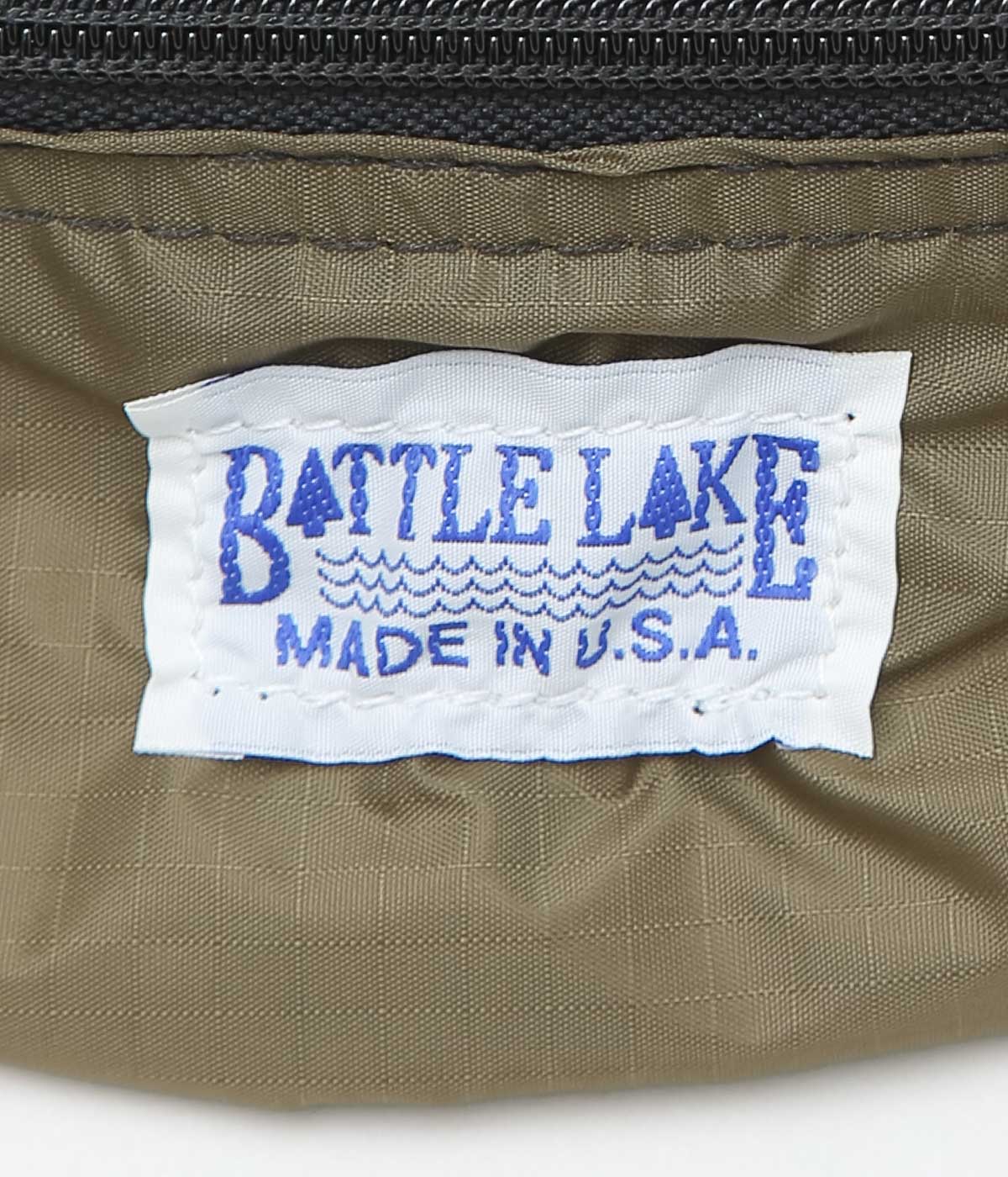 BATTLE LAKE ''WAIST POUCH(RIPSTOP)'' (COYOTE)
