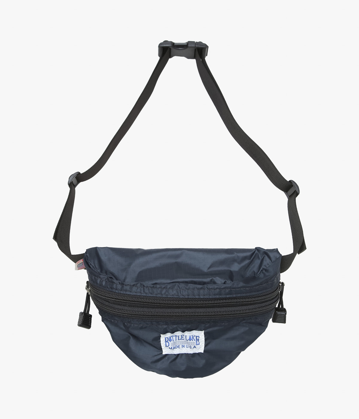 BATTLE LAKE ''WAIST POUCH(RIPSTOP)'' (NAVY)