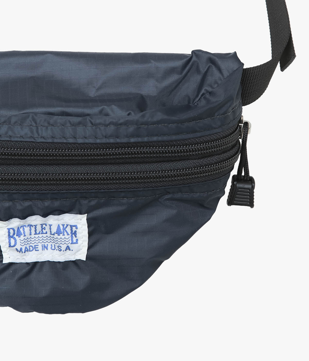BATTLE LAKE ''WAIST POUCH(RIPSTOP)'' (NAVY)