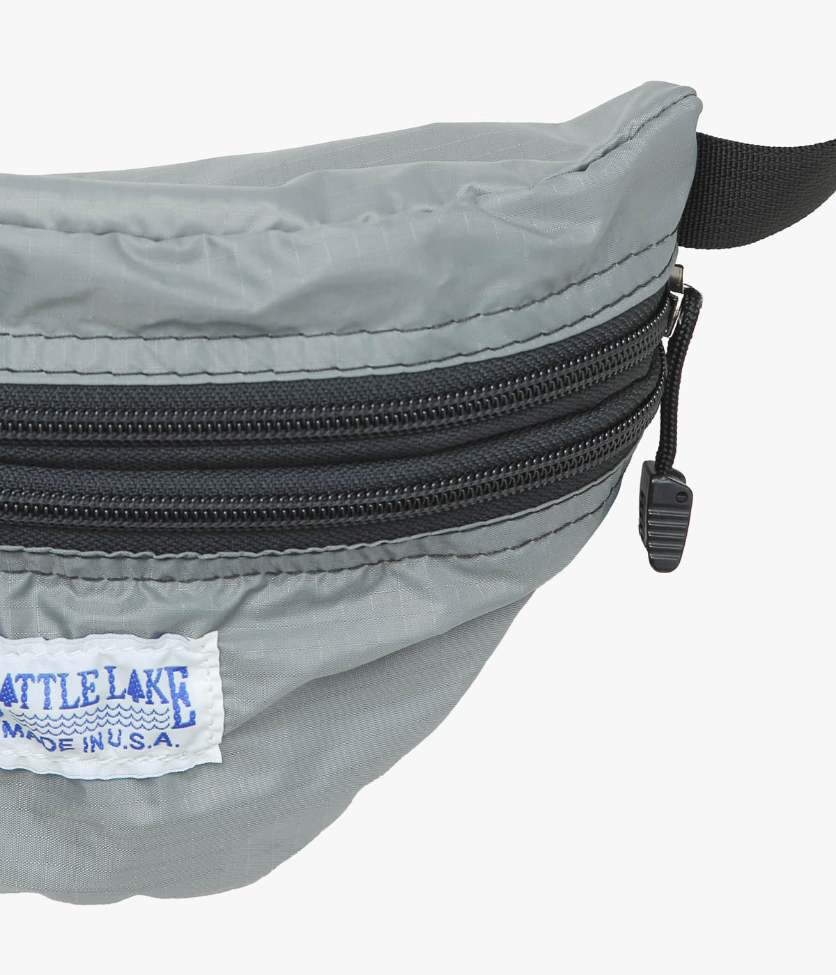 BATTLE LAKE ''WAIST POUCH(RIPSTOP)'' (SILVER)