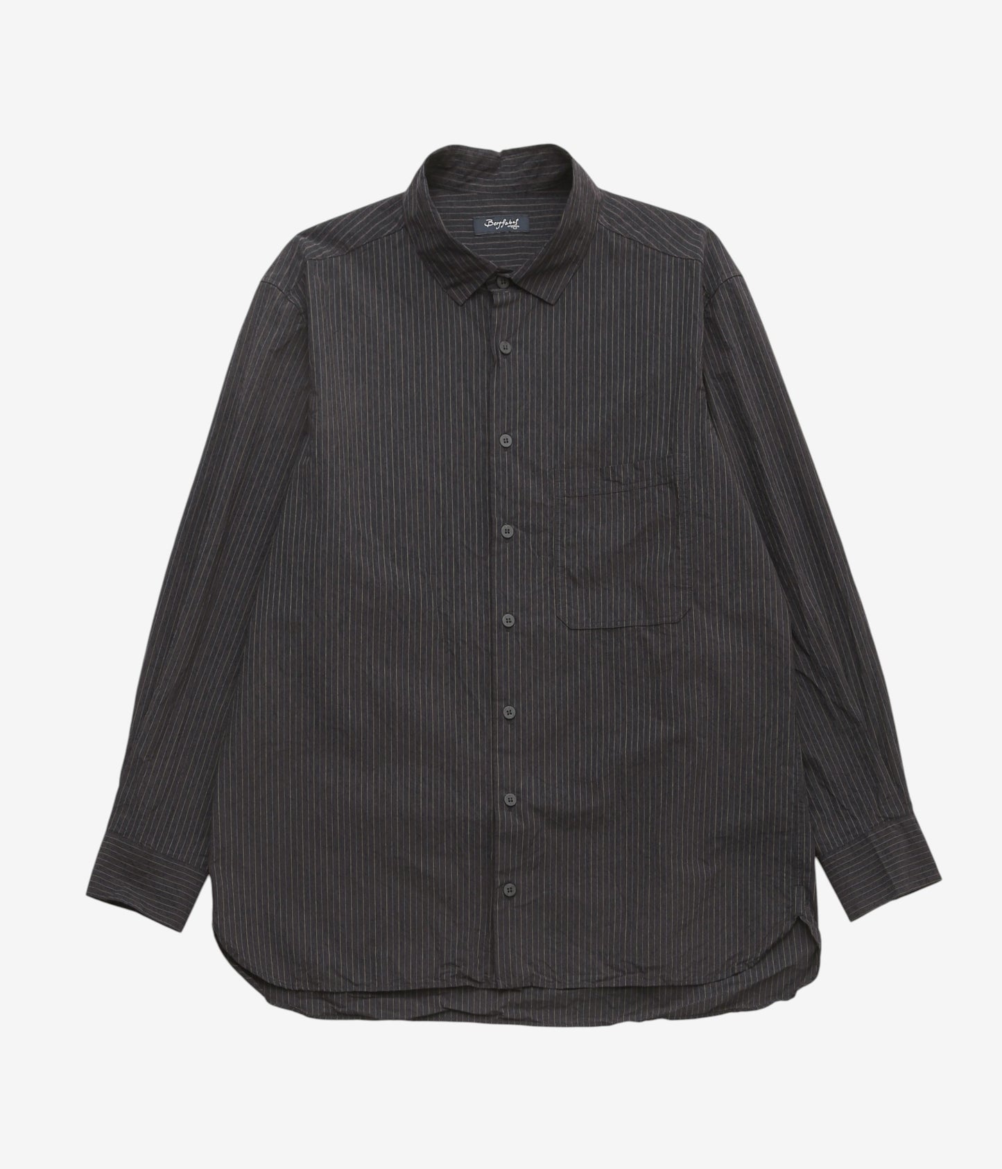 BERGFABEL ''NOAH SHIRT'' (BLACK STRIPE)