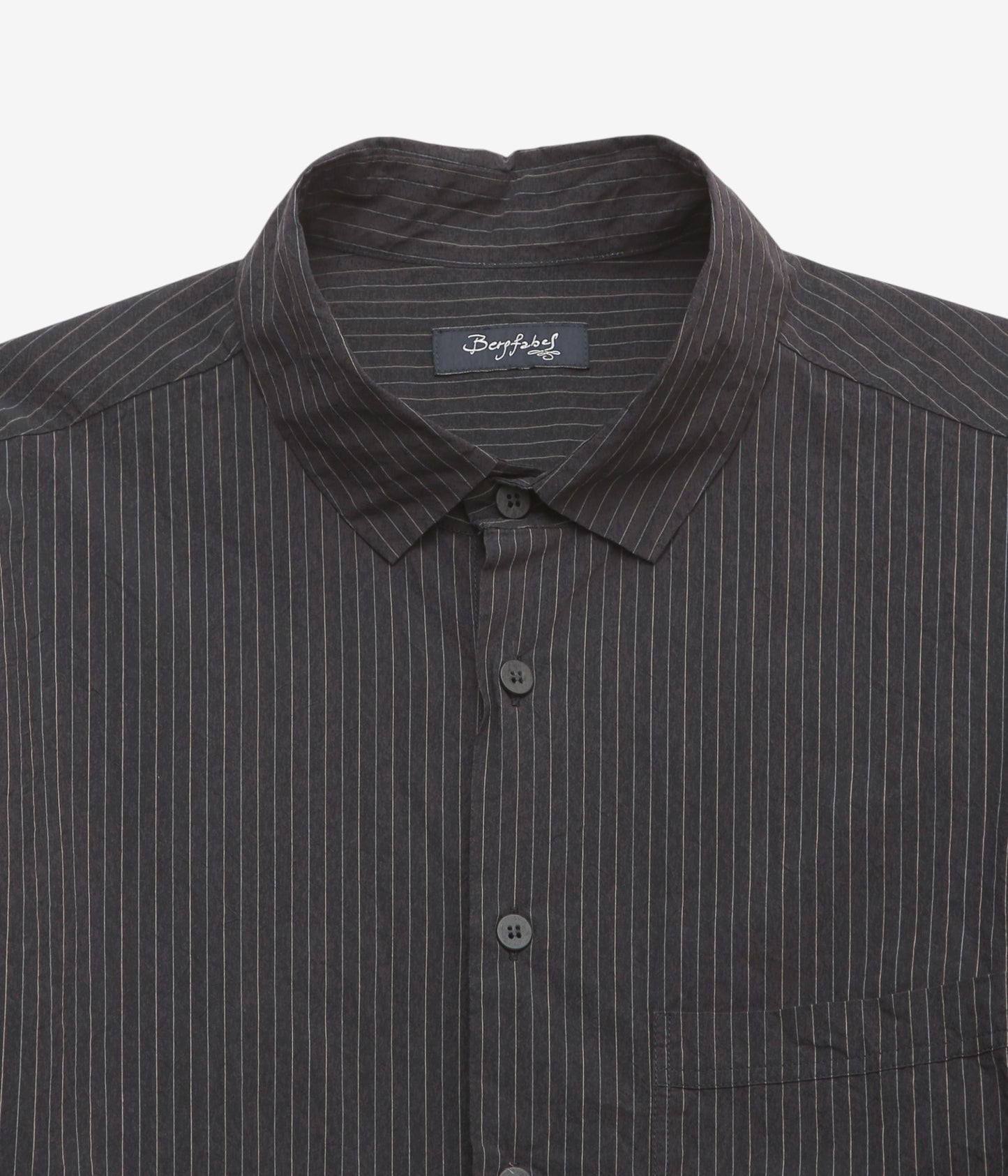 BERGFABEL ''NOAH SHIRT'' (BLACK STRIPE)