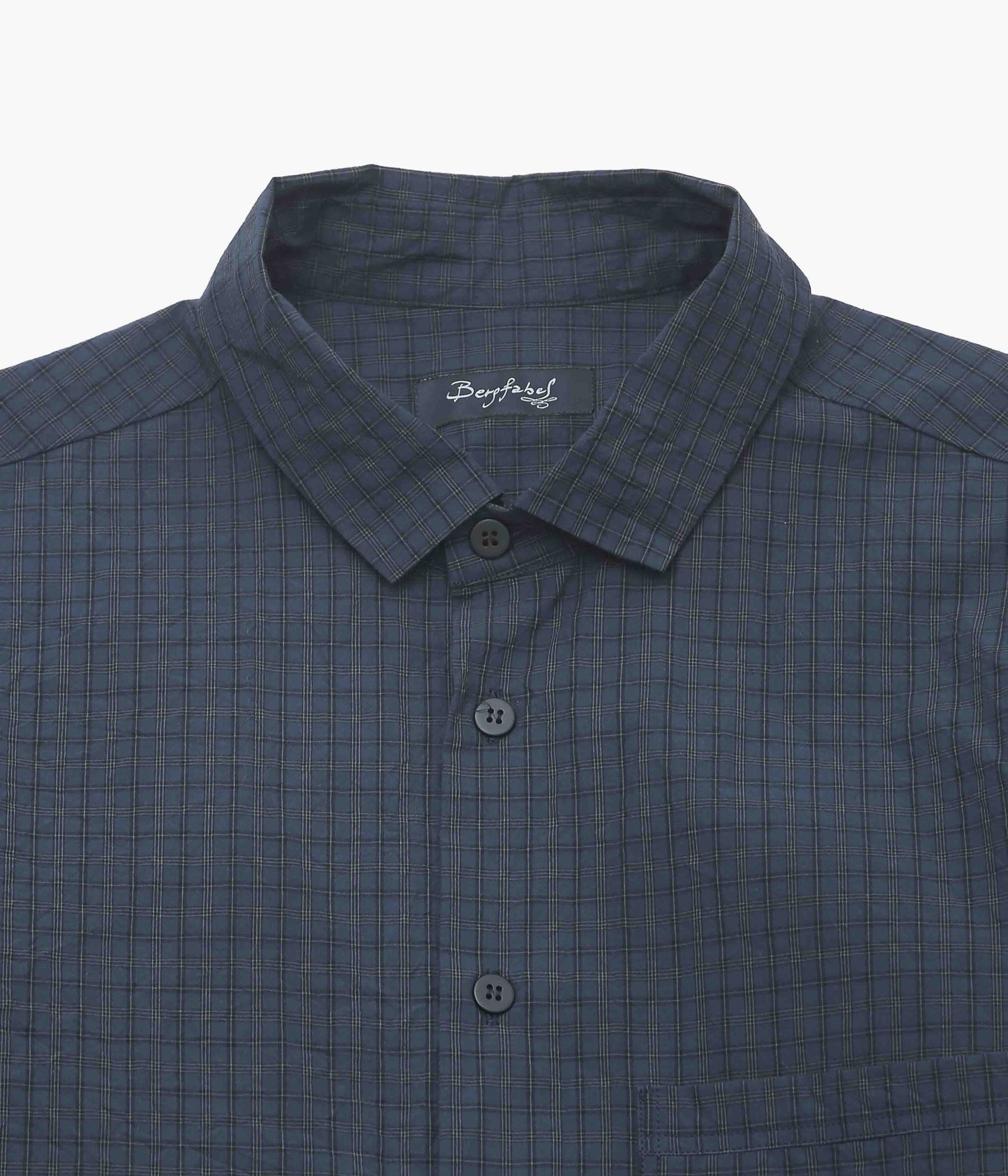 BERGFABEL ''NOAH SHIRT'' (NAVY CHECK)