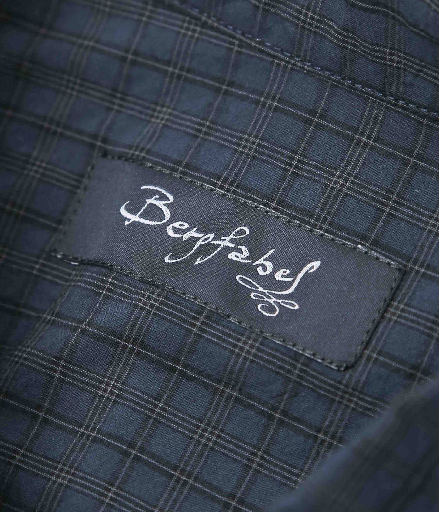 BERGFABEL ''NOAH SHIRT'' (NAVY CHECK)