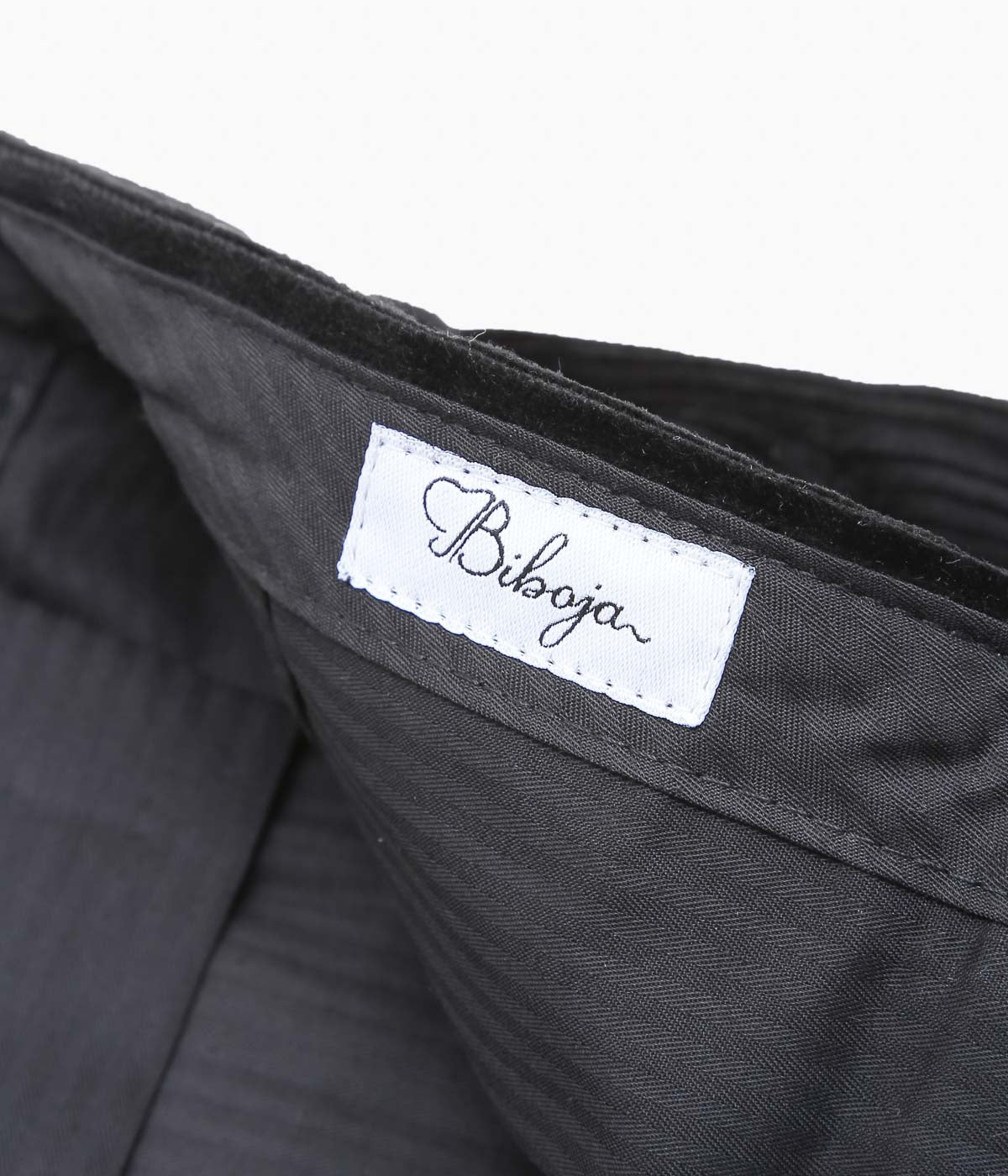 BIBOJA ''FLARE NO PLEATS'' (BLACK)
