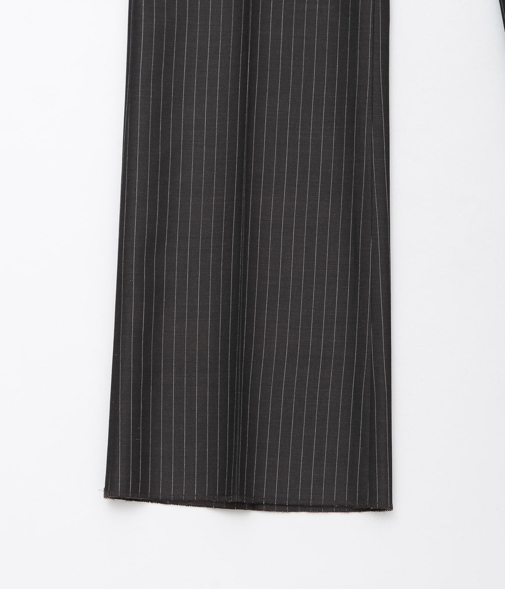 BIBOJA ''FLARE NO PLEATS (4002/STRIPE)'' (D.BROWN)