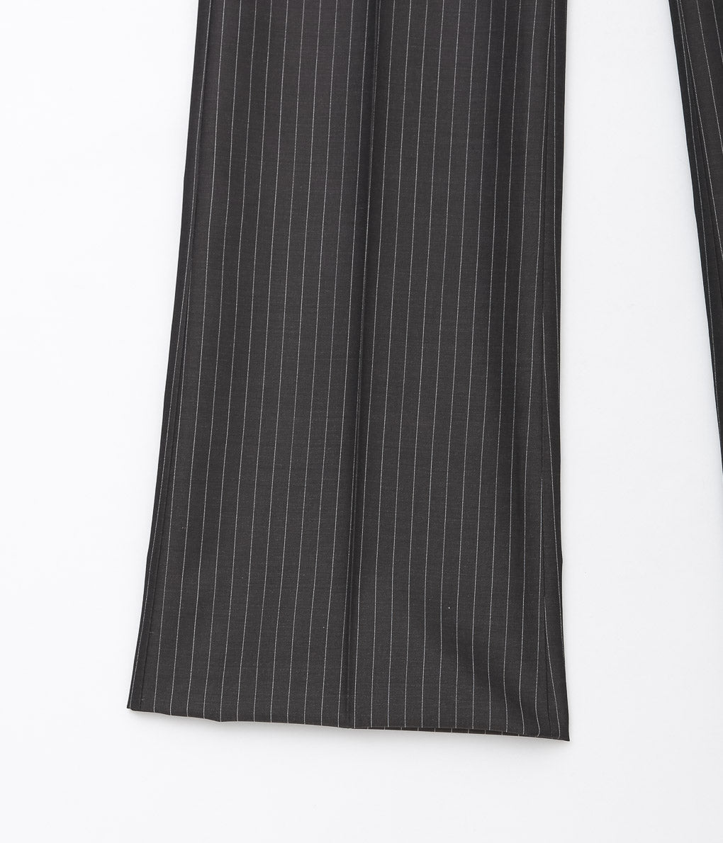 BIBOJA ''FLARE NO PLEATS (4002/STRIPE)'' (D.BROWN)