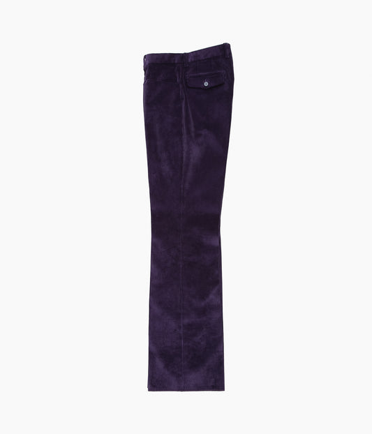 BIBOJA ''FLARE NO PLEATS'' (PURPLE)