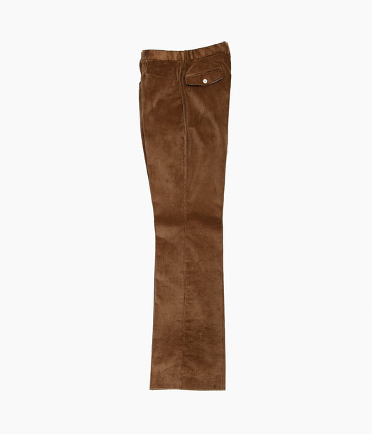 BIBOJA ''FLARE NO PLEATS'' (TAN)