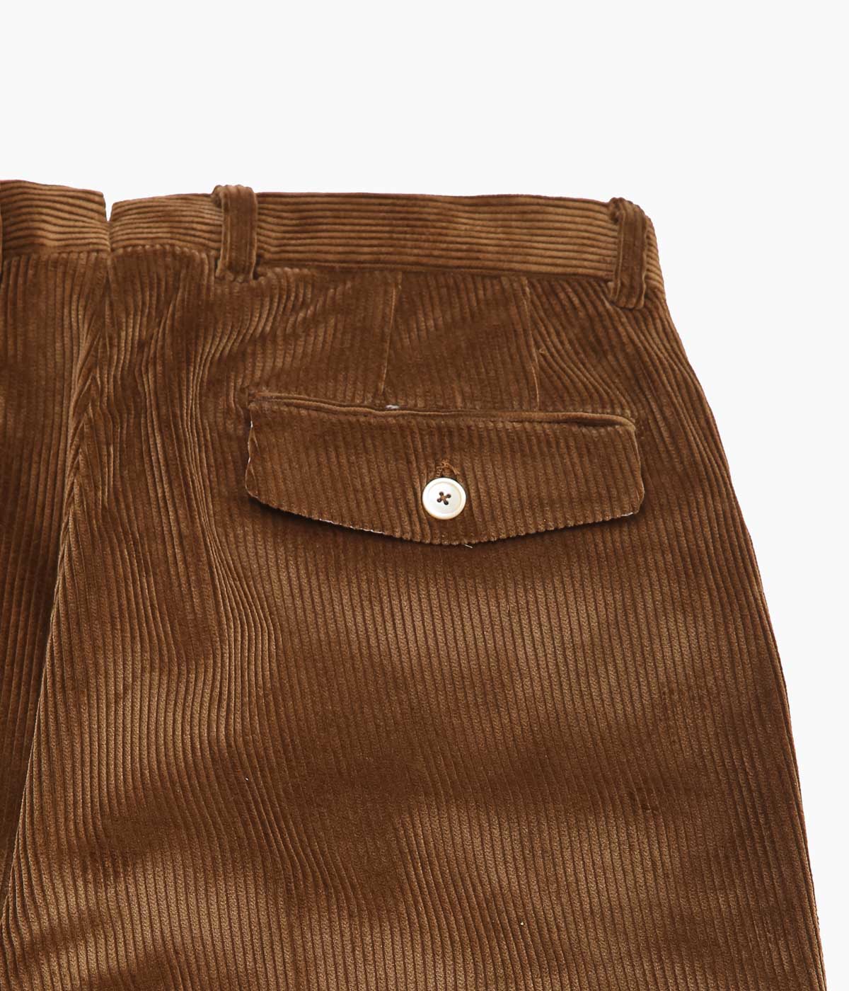 BIBOJA ''FLARE NO PLEATS'' (TAN)