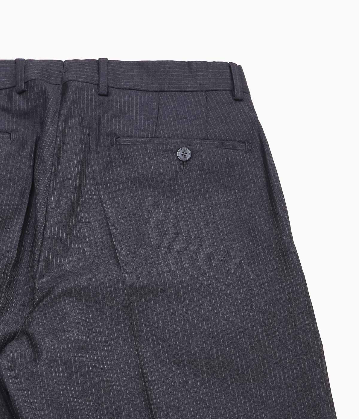 BIBOJA ''HIGH STRAIGHT BAGGY NO PLEATS'' (C.GRAY)