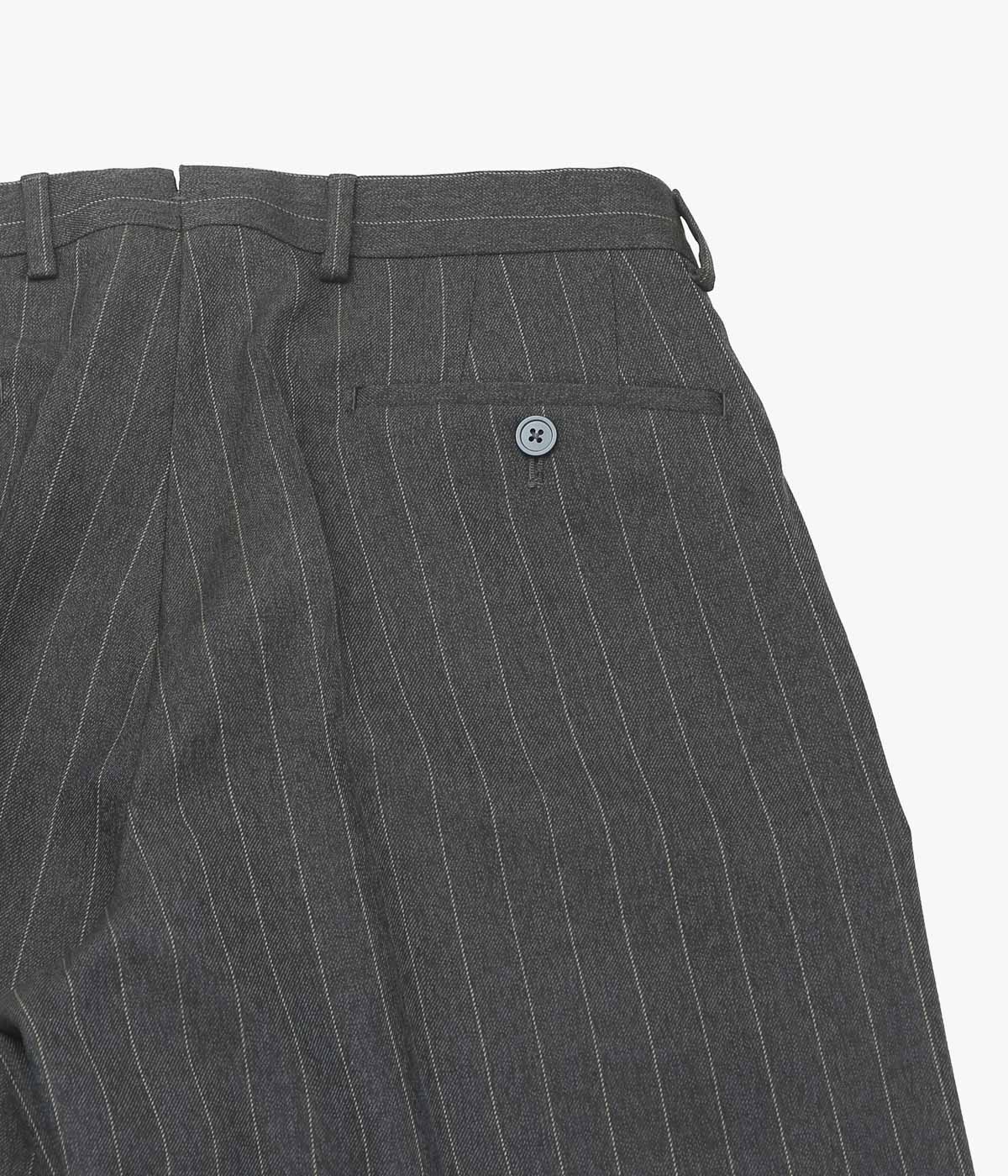 BIBOJA ''HIGH WAIST BAGGY'' (GRAY STRIPE)
