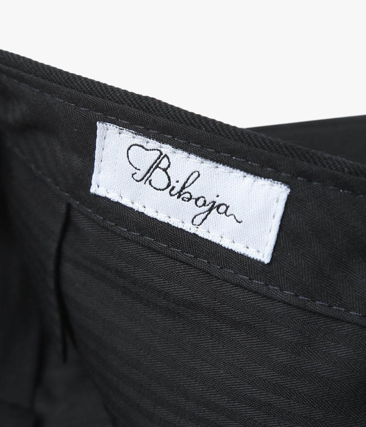BIBOJA "HIGH WAIST STRAIGHT" (BLACK)
