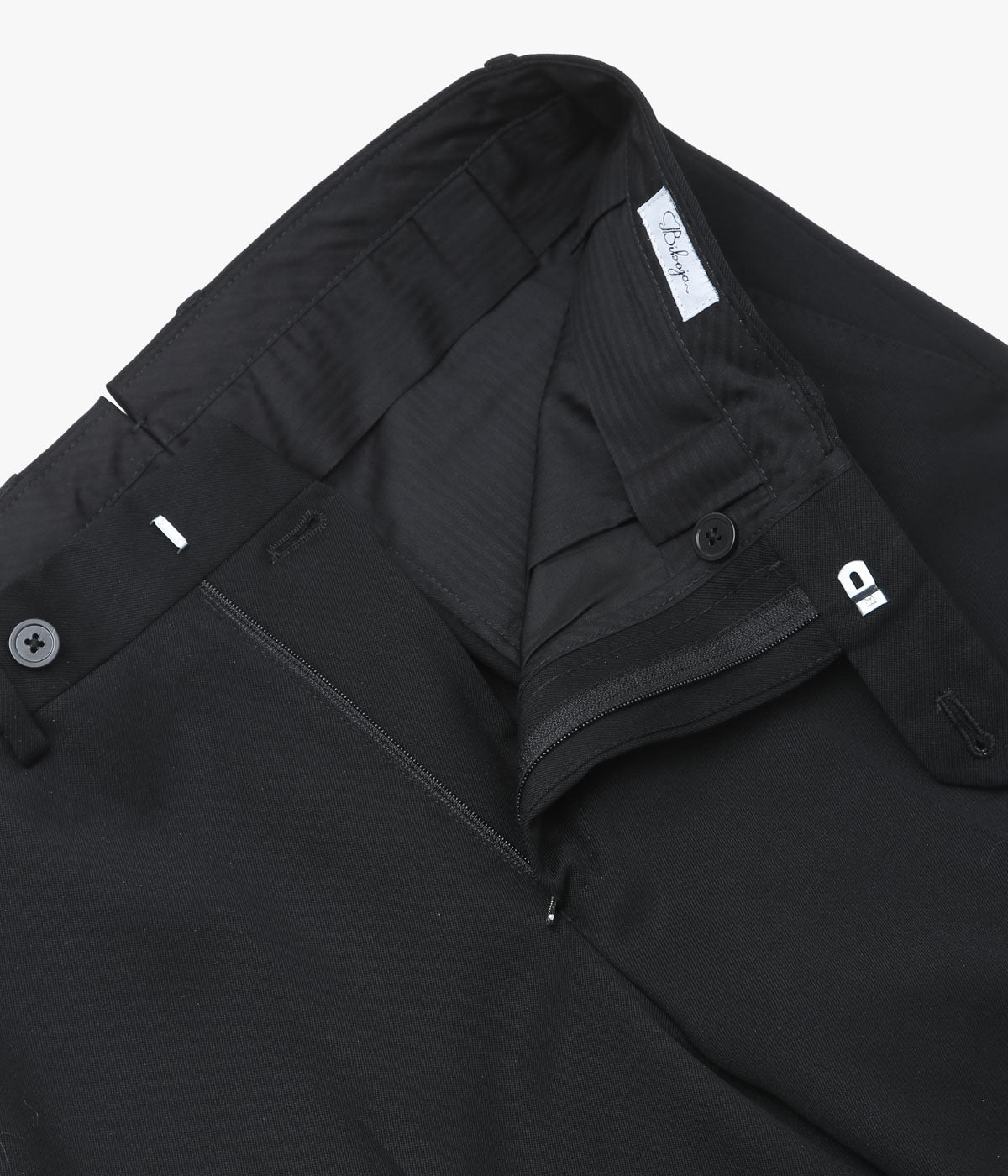BIBOJA "HIGH WAIST STRAIGHT" (BLACK)