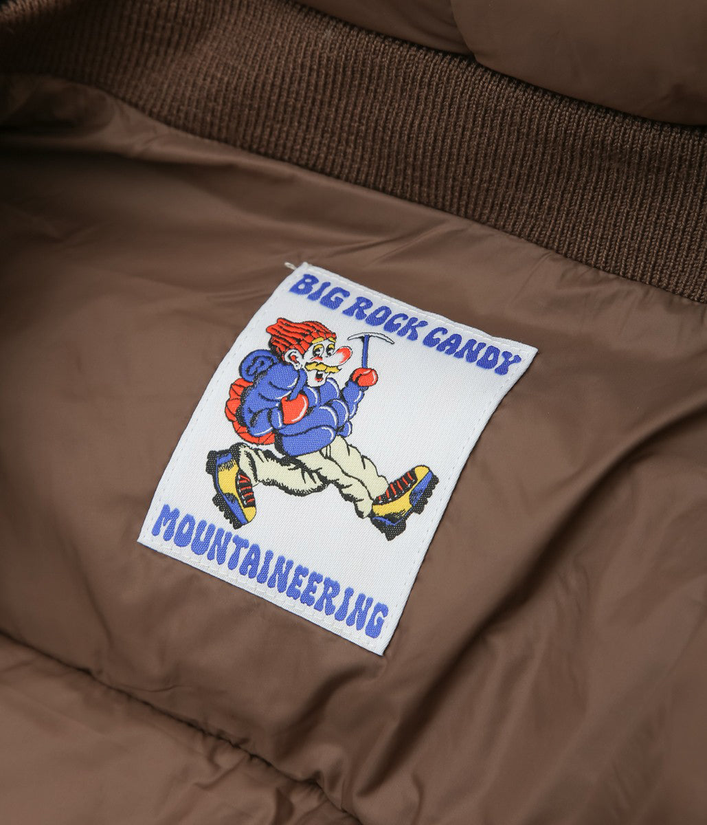 BIG ROCK CANDY  MOUNTAINEERING ''ALPINE JACKET'' (CAPPUCCHINO)
