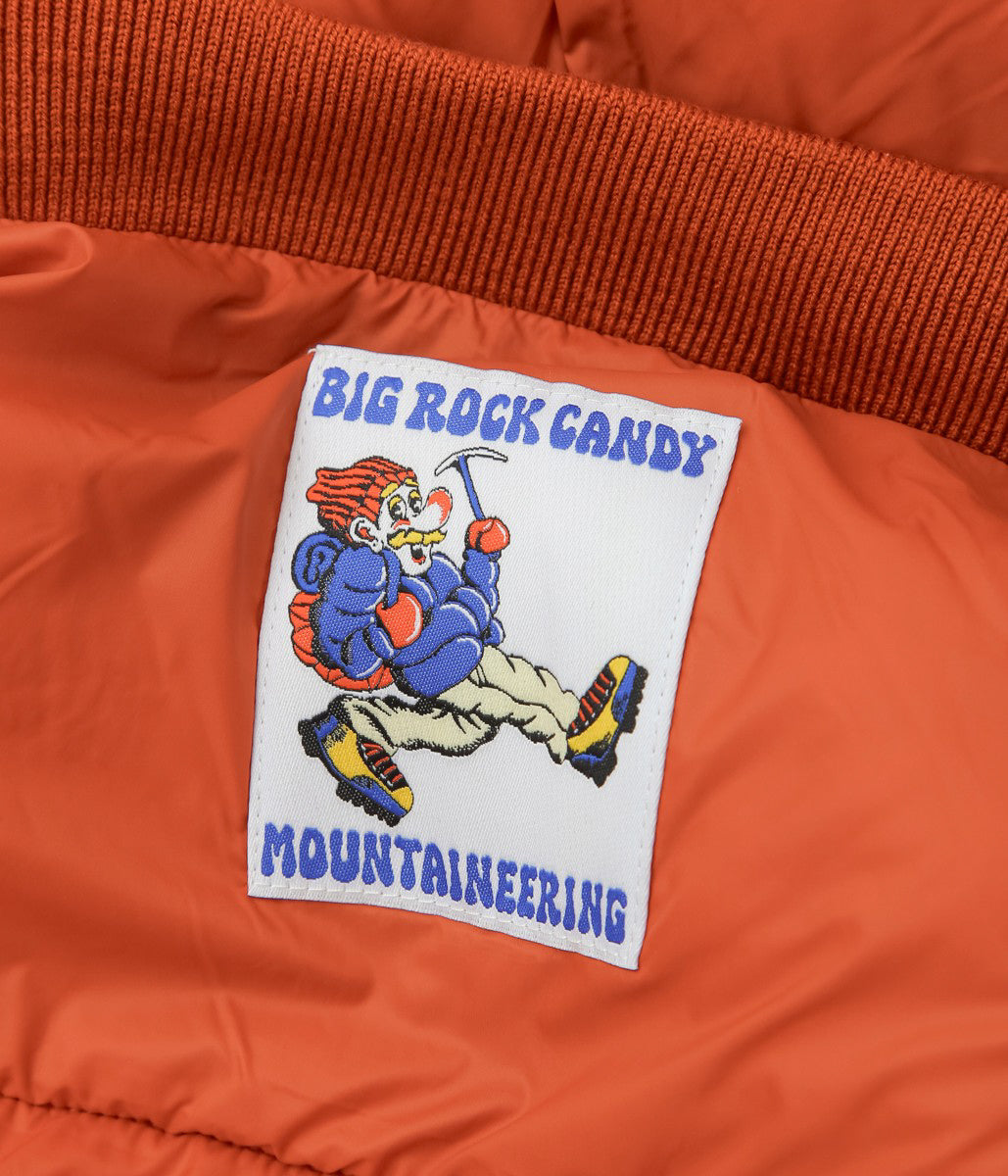 BIG ROCK CANDY  MOUNTAINEERING ''ALPINE JACKET'' (PUMPKIN)