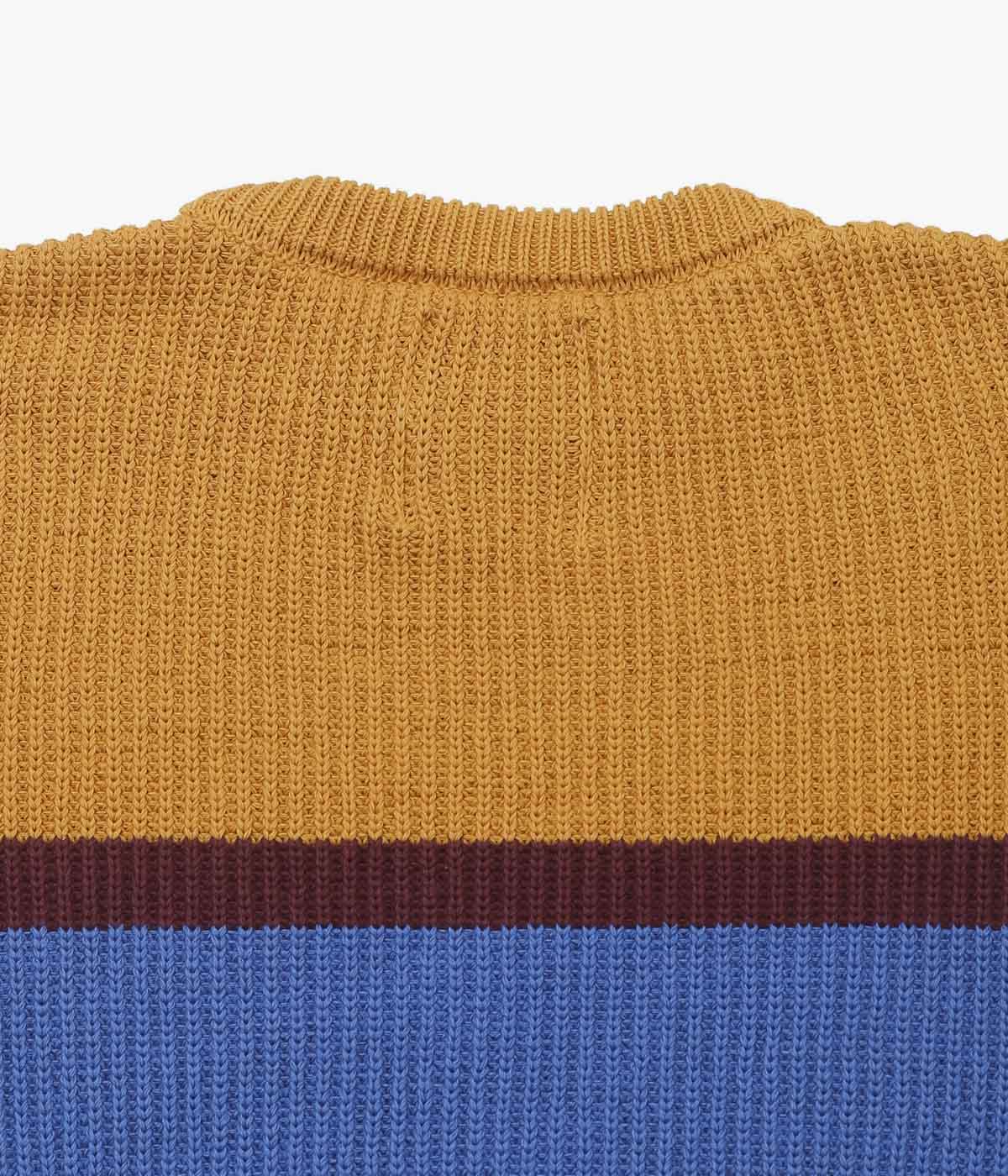 BIG ROCK CANDY MOUNTAINEERING ''CAMP 4 SWEATER'' (GRAHAM CRACKER STRIPE)