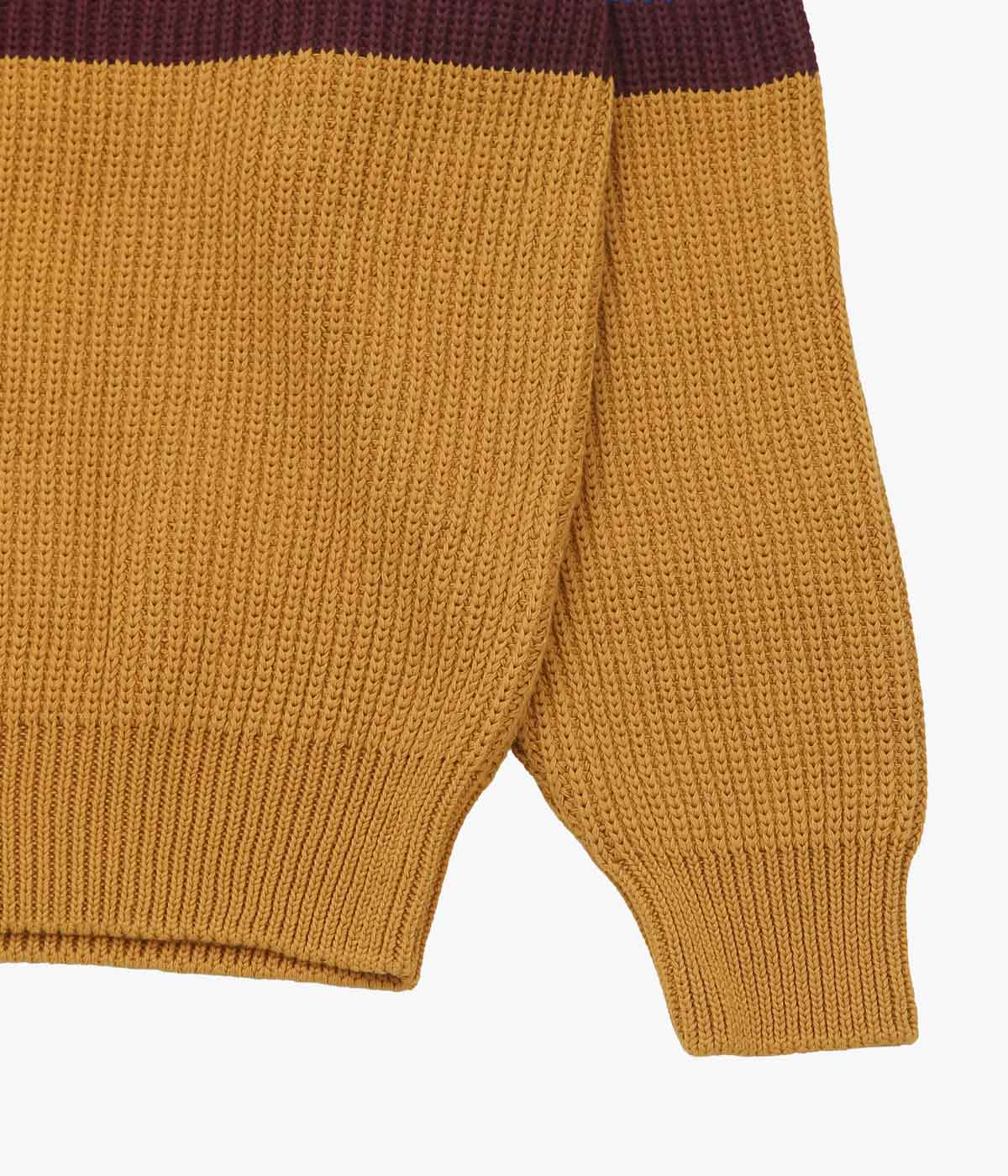 BIG ROCK CANDY MOUNTAINEERING ''CAMP 4 SWEATER'' (GRAHAM CRACKER STRIPE)