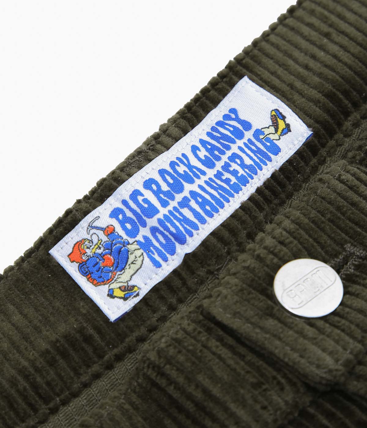 BIG ROCK CANDY MOUNTAINEERING ''DOUBLEBACK CORDUROY PANT'' (CHOCOLATE)