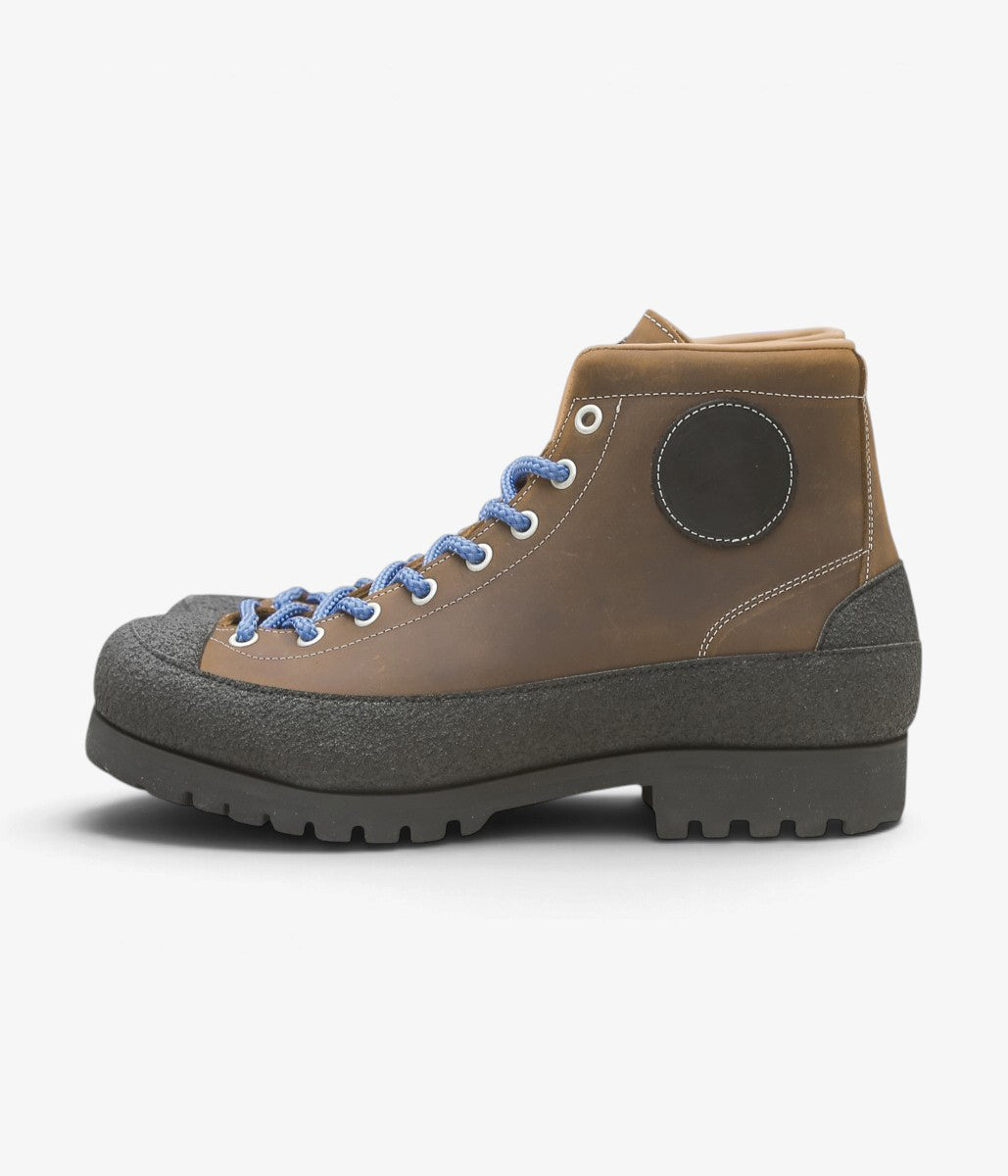 BIG ROCK CANDY  MOUNTAINEERING ''EL CAP LEATHER BOOT'' (NUTMEG)