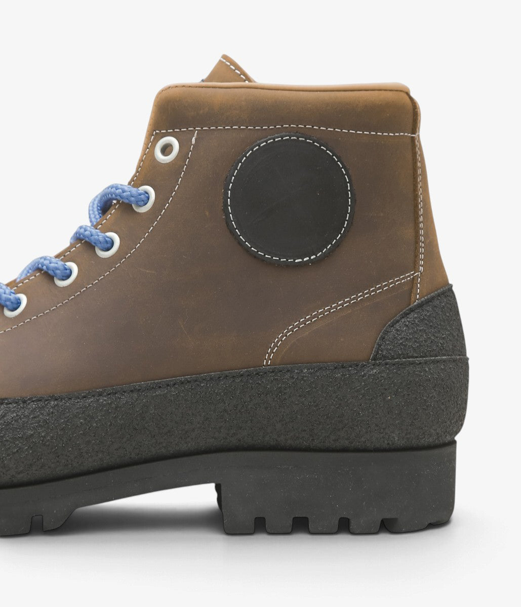 BIG ROCK CANDY  MOUNTAINEERING ''EL CAP LEATHER BOOT'' (NUTMEG)