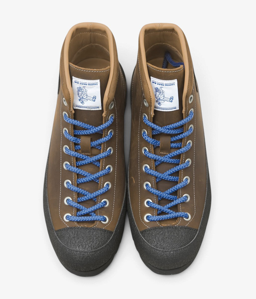 BIG ROCK CANDY  MOUNTAINEERING ''EL CAP LEATHER BOOT'' (NUTMEG)
