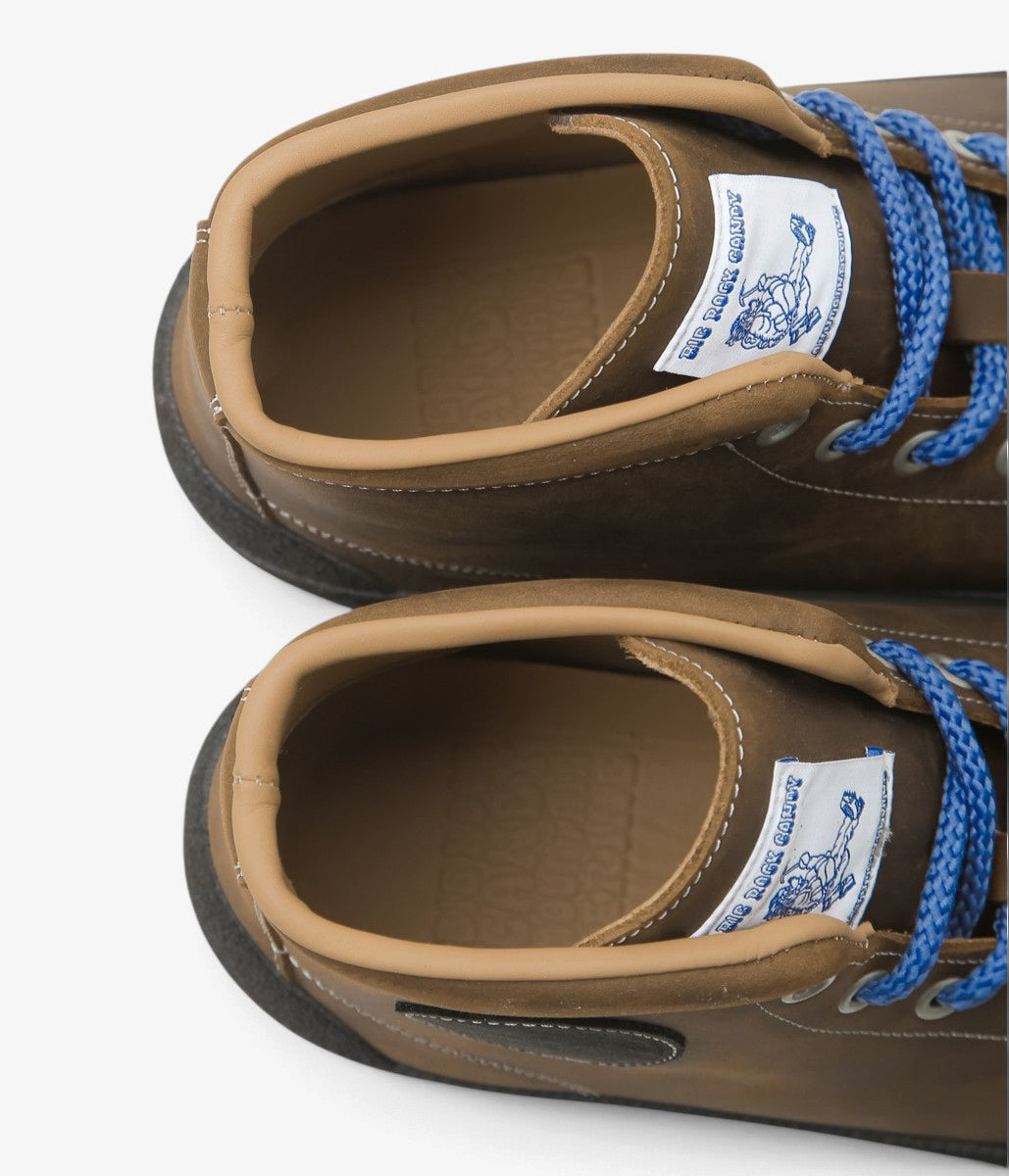 BIG ROCK CANDY  MOUNTAINEERING ''EL CAP LEATHER BOOT'' (NUTMEG)
