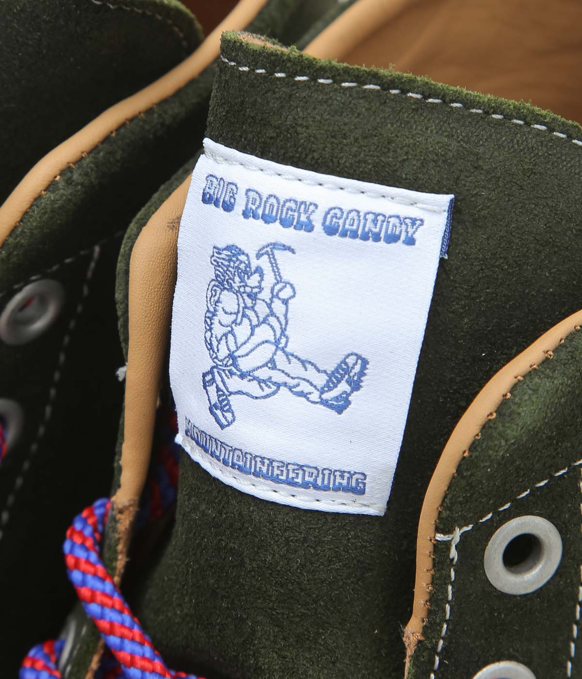 BIG ROCK CANDY MOUNTAINEERING ''EL CAP SUEDE BOOT'' (DEVILS LETTUCE)