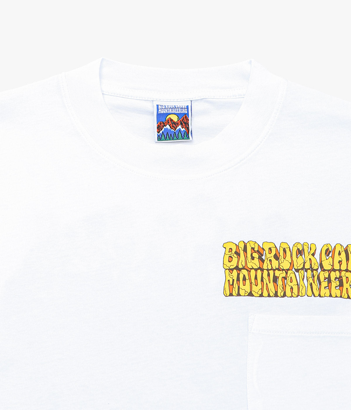 BIG ROCK CANDY MOUNTAINEERING "GRANITE GROUPIE TEE" (MILK)