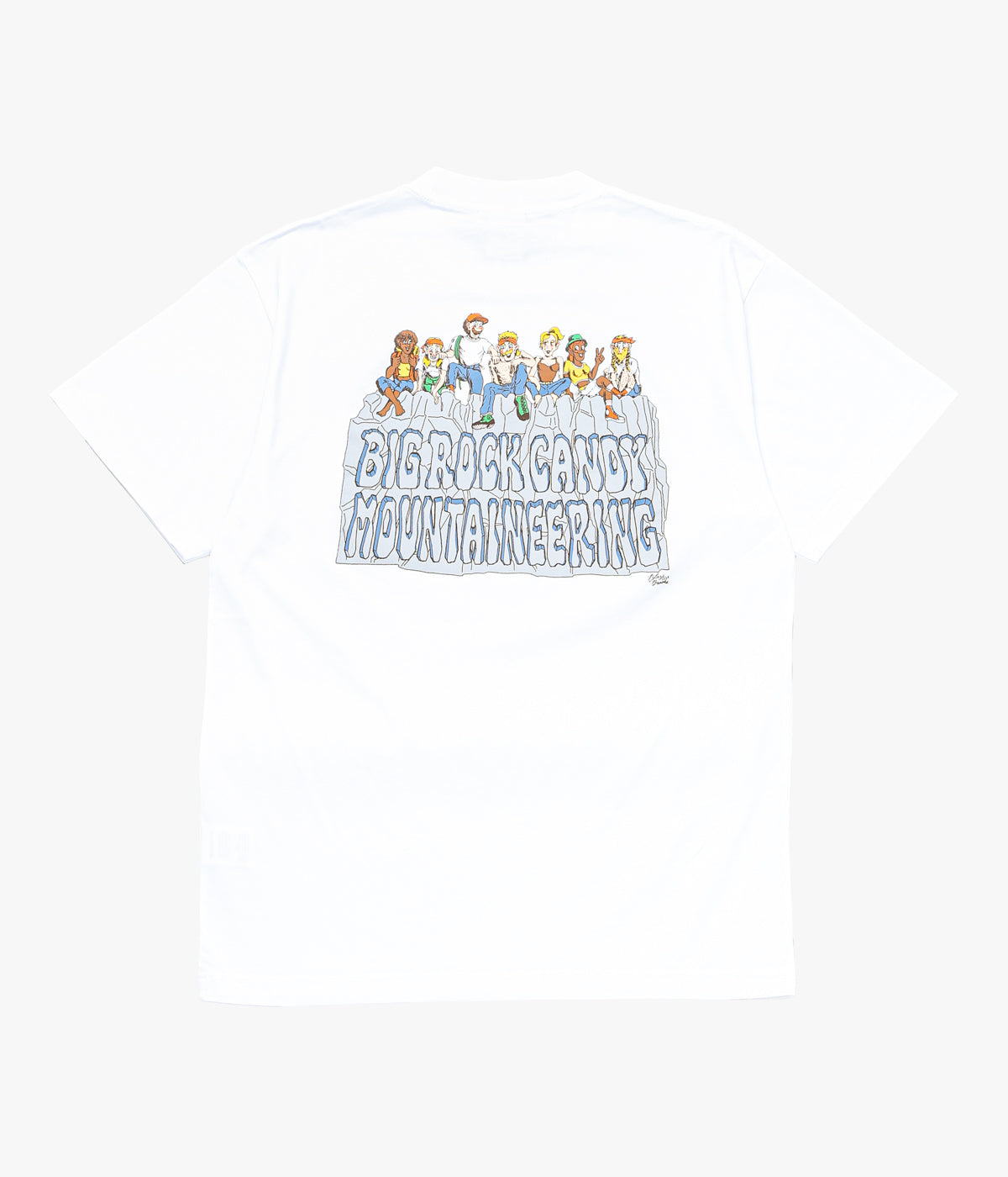 BIG ROCK CANDY MOUNTAINEERING "GRANITE GROUPIE TEE" (MILK)