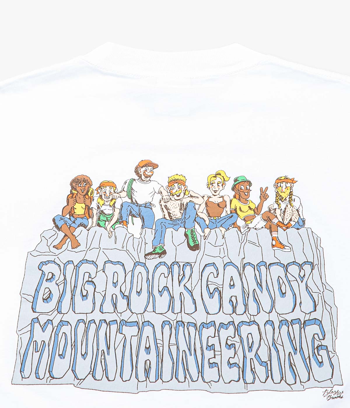 BIG ROCK CANDY MOUNTAINEERING "GRANITE GROUPIE TEE" (MILK)