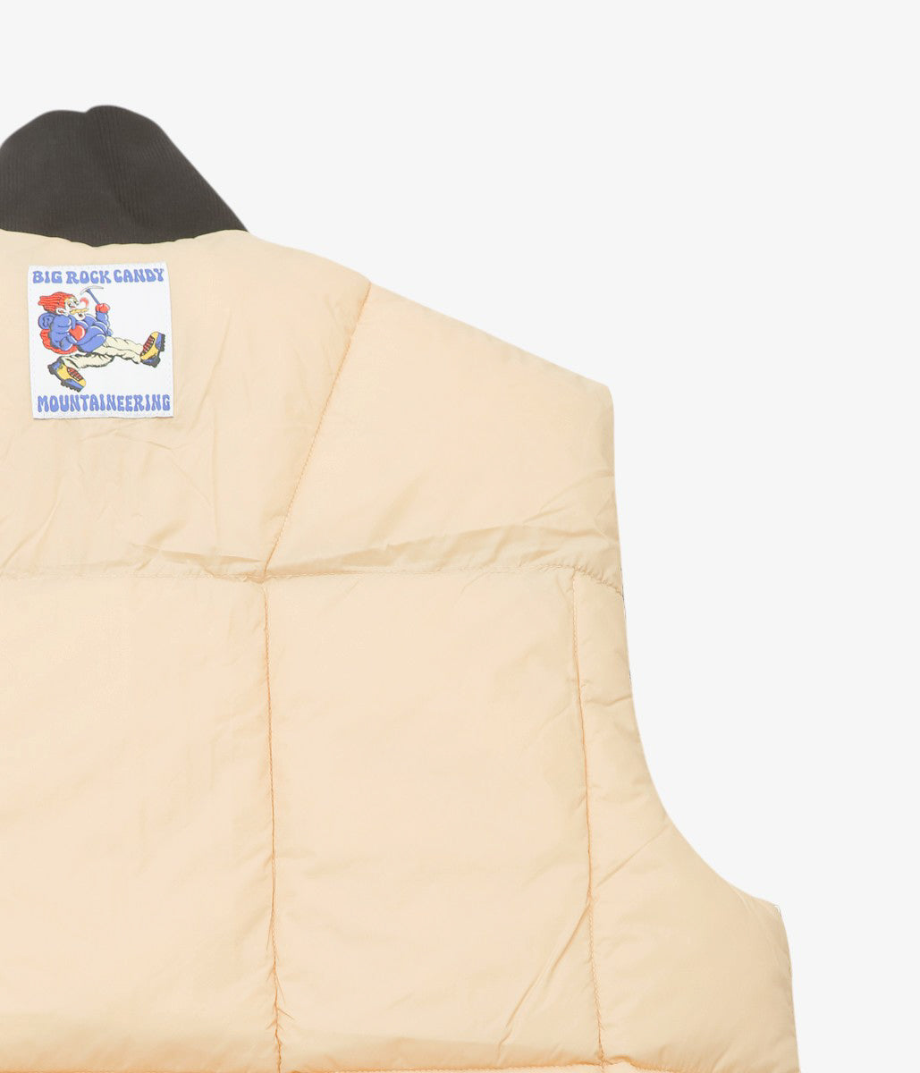 BIG ROCK CANDY  MOUNTAINEERING ''MINARETS VEST'' (BLACK RICORICE)