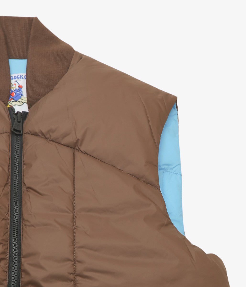 BIG ROCK CANDY  MOUNTAINEERING ''MINARETS VEST'' (CAPPUCCHINO)