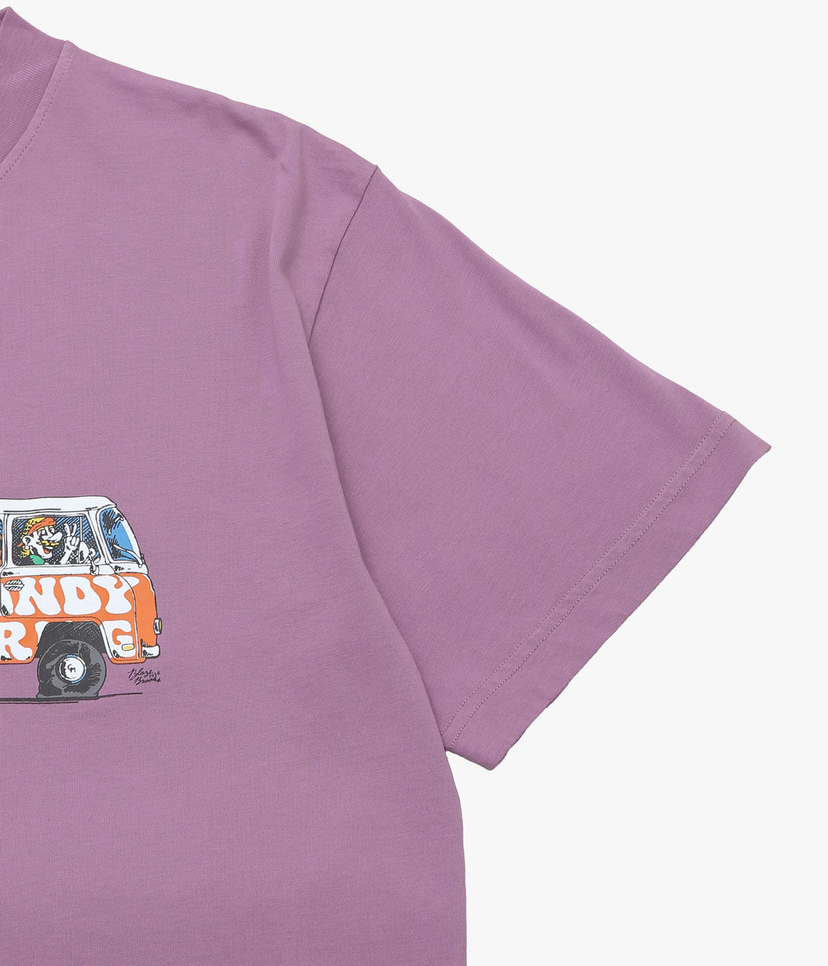 BIG ROCK CANDY MOUNTAINEERING ''RAMBLIN' VAN TEE'' (HUCKLEBERRY)