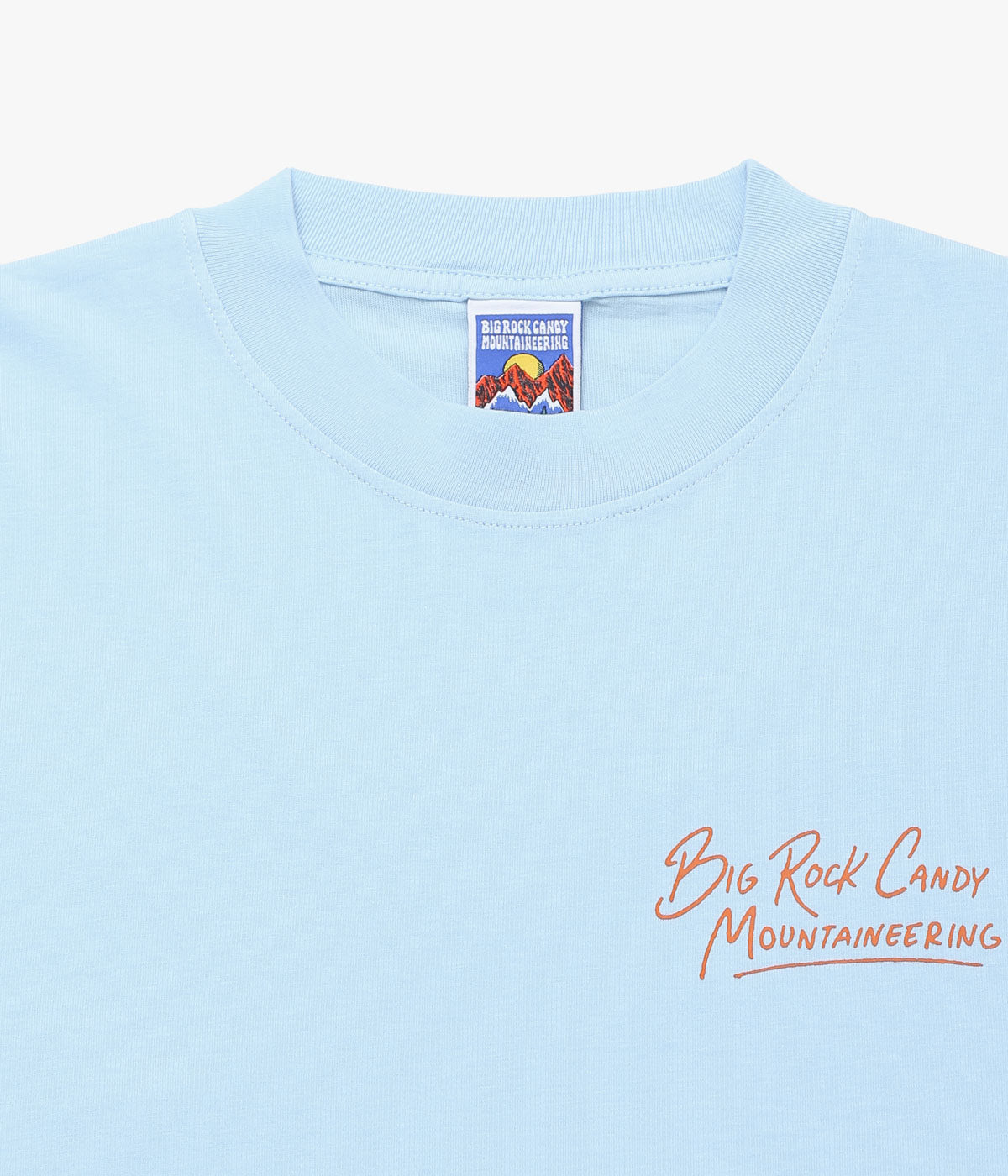 BIG ROCK CANDY MOUNTAINEERING "SOUVENIR TEE" (BLUE MINT)